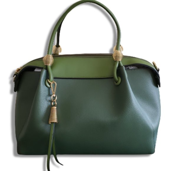 INZI LARGE TOTE BROWN HANDBAG - Picture 7 of 9